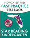 Florida Test Prep Fast Practice Test Book Star Reading Kindergarten