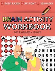 Brain Activity Workbook For Alzheimer & Seniors