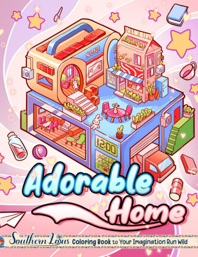Adorable Home Coloring Book