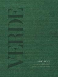 Verde - Green Linen Decorative Book