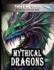 Mythical Dragon Coloring Book