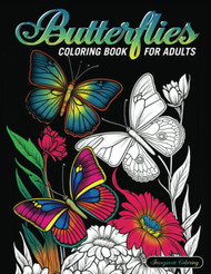 Butterflies Coloring Book for Adults