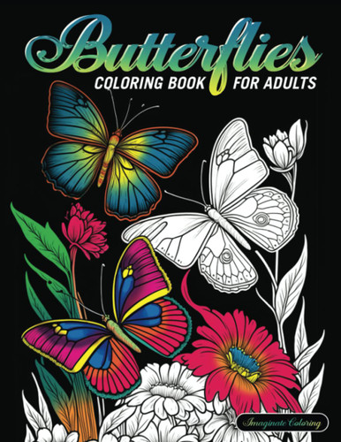 Butterflies Coloring Book for Adults