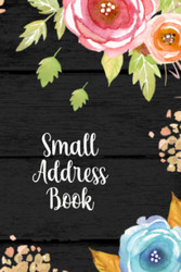 Small Address Book: Pocket Size Address Book with Alphabetical Tabs