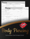 Body Piercing Consultation and Consent Form book