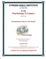 Psychology II Lesson