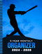 5-Year Monthly Organizer 2024-2028