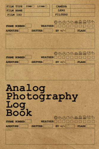 Analog Photography Log Book