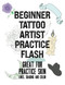 Beginner Tattoo Artist Practice Flash Great for Practice Skin Lines