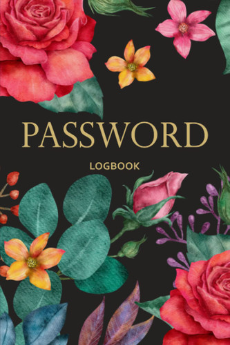 Password Book: Internet Password Keeper Log Book with Tabs