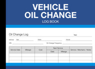 Vehicle Oil Change Log Book: Engine Service Tracker for Automobile