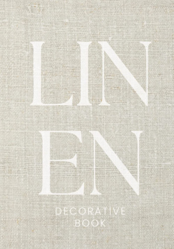 Linen Decorative Book