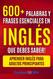 M+ís de 600 palabras y frases esenciales en ingles que debes saber: