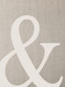 Ampersand: Neutral Aesthetic Book for Decor