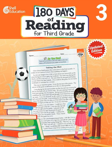 180 Days of Reading for Third Grade - Daily Reading Workbook for
