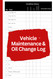 Oil Change Maintenance Log Book