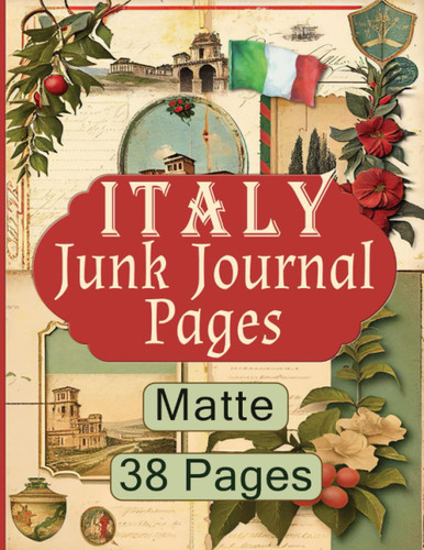 Italy Junk Journal Pages