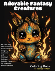 Adorable Fantasy Creatures Coloring Book