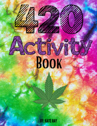 420 activity book: Stoner book for adults
