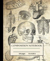 Vintage Human Anatomy Composition Notebook