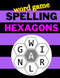 Word Game Spelling Hexagons