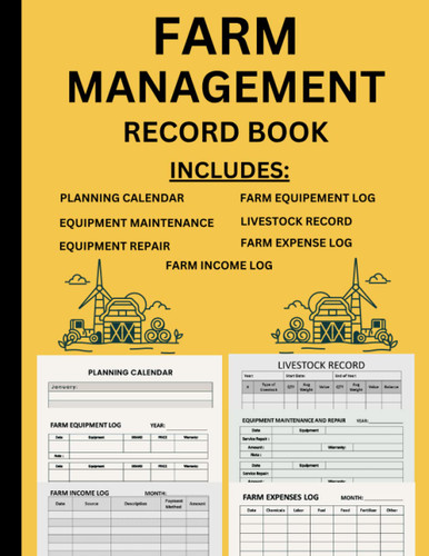 Farm Management Record Book