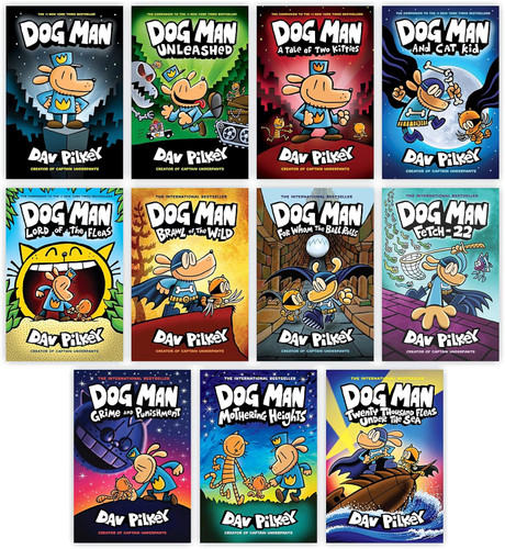 DogMan Collection 11 Books Set