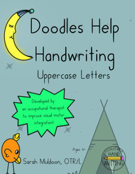 Doodles Help Handwriting: Capitals volume 1
