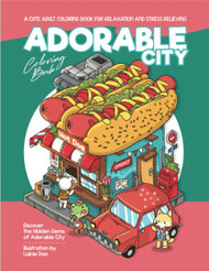 Adorable City Coloring Book