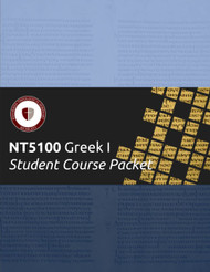Student Course Packet - NT5100 Greek I