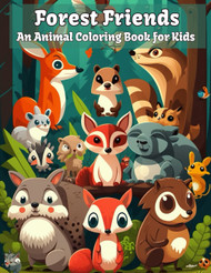 Forest Friends An Animal Coloring Book for Kids