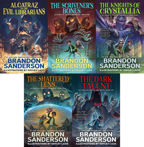 Alcatraz vs. the Evil Librarians 5 book set
