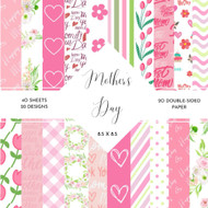 Mother's Day Scrapbook Paper: