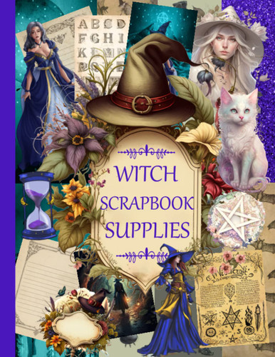 Witch Scrapbook Supplies