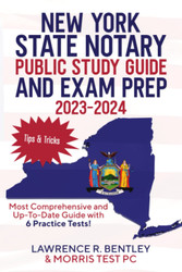 New York State Notary Public Study Guide and Exam Prep 2023-2024