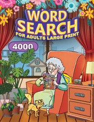 BIG 4000 New Words Word Search for Adults Large Print