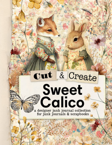 Cut and Create Sweet Calico Ephemera Book