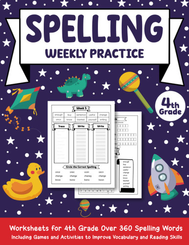 Spelling Weekly Practice Grade 4