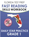 Florida Test Prep Fast Reading Skills Workbook Daily Star Practice