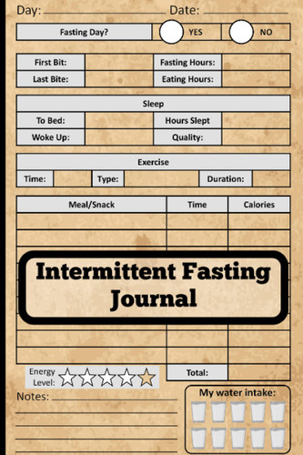 Intermittent Fasting Journal