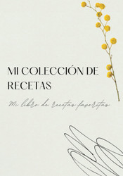 MI COLECCI+ôN DE RECETAS. Mi libro de recetas favoritas