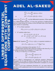 Linear Differential Equations with Constant Coefficients