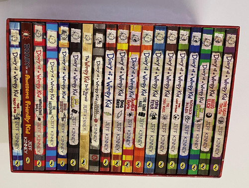 Jeff Kinney Diary of a Wimpy Kid 19 Books Series Complete Collection