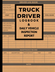Truck Driver's Log Book And Daily Pre Trip Inspection Report 200