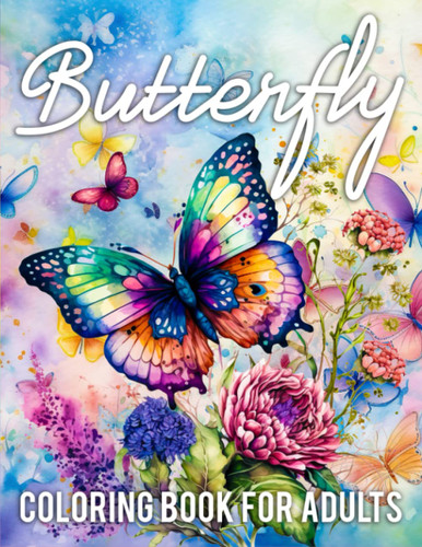 Butterfly Coloring Book for Adults