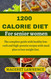 1200 Calorie Diet for Senior Women