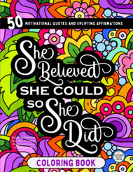 Inspirational Coloring Book for Women