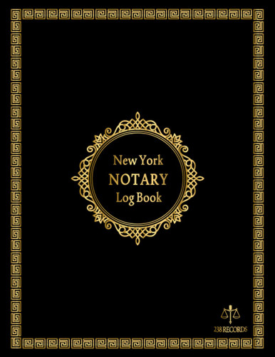 Notary Log Book New York