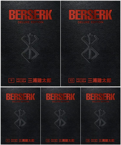 Berserk Deluxe Edition NEW Collection 5 Books SET