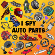 I Spy Auto Parts: ABC Picture Puzzles Book For Future Race Car Drivers